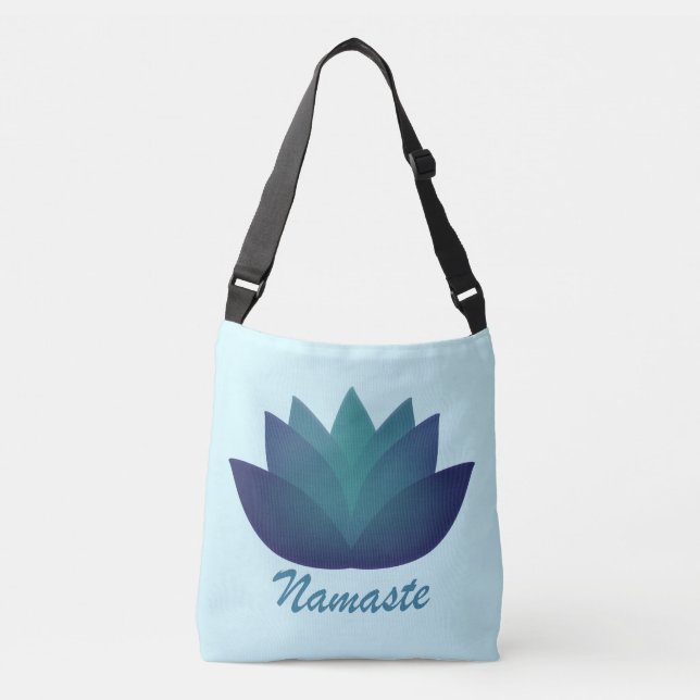 Bolsa Ajustável Namaste Lotus Flower submarino (Frente)
