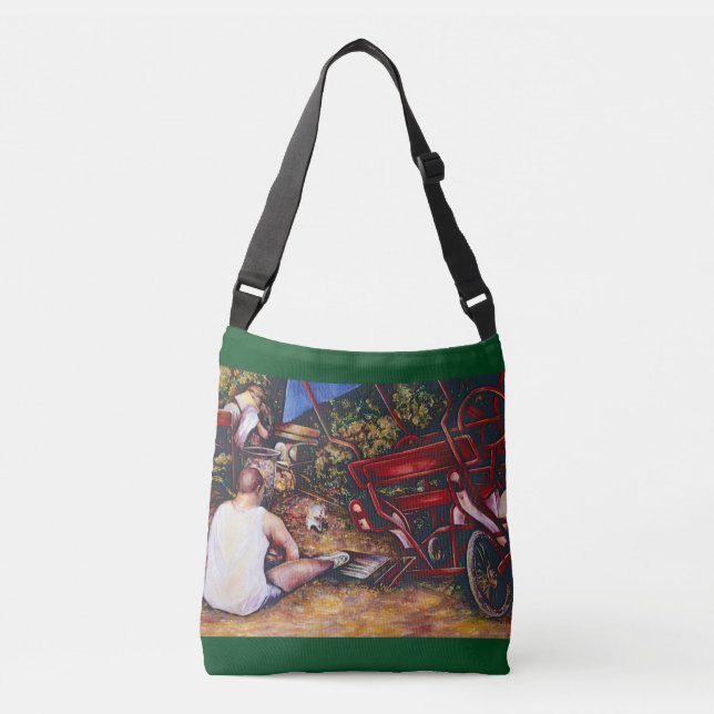 Bolsa Ajustável Não esqueça o Alho (Frente)