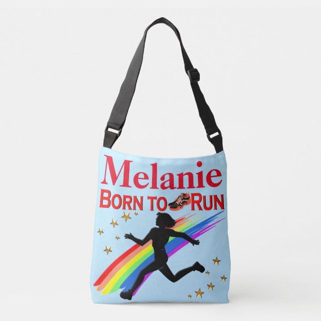 BOLSA AJUSTÁVEL NASCER AZUL E VERMELHO PERSONALIZADO PARA EXECUTAR (Frente)