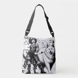 Bolsa Ajustável Nascer de ser selvagem, estilizado para a cama.