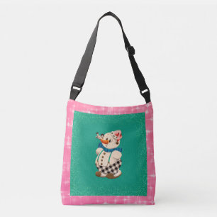 Bolsa Ajustável Natais vintages Snowman