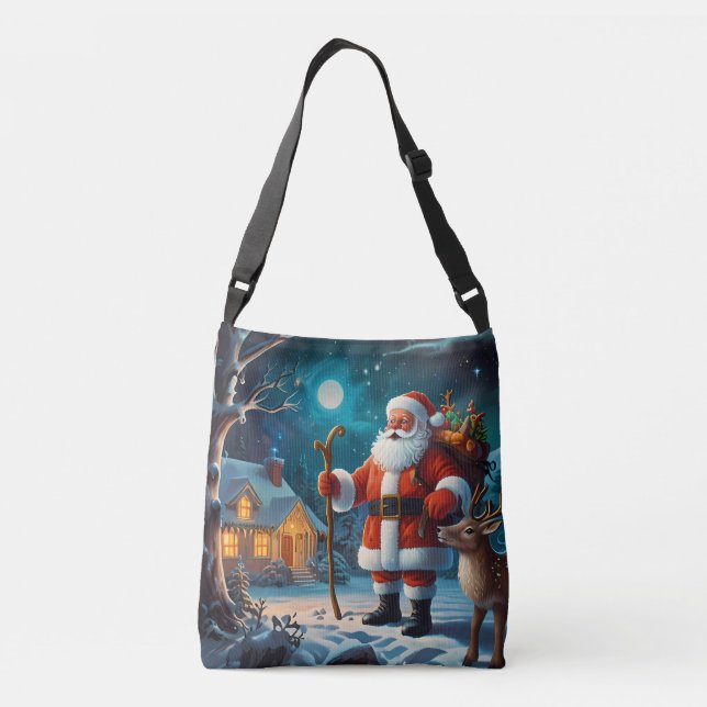 Bolsa Ajustável Natal clássico Joy (Verso)