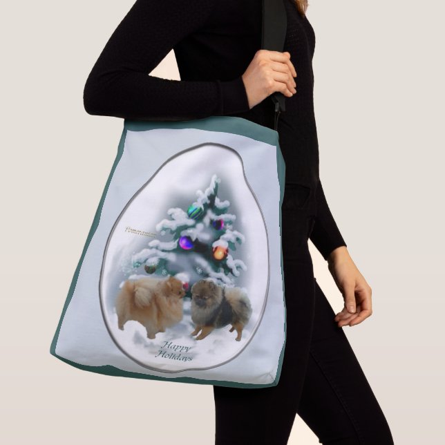 Bolsa Ajustável Natal da Pomerânia (Close Up)