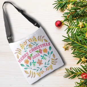 BOLSA AJUSTÁVEL NATAL DE MERCADO PERSONALIZADO 20XX