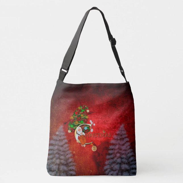 Bolsa Ajustável Natal, Papai Noel (Verso)