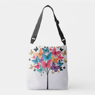 Bolsa Ajustável Nature Caprichosa Borboleta Árvore da Vida