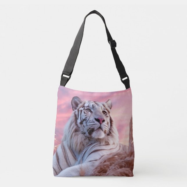 Bolsa Ajustável Natureza dos animais Tiger Natureza Selvagem majes (Frente)