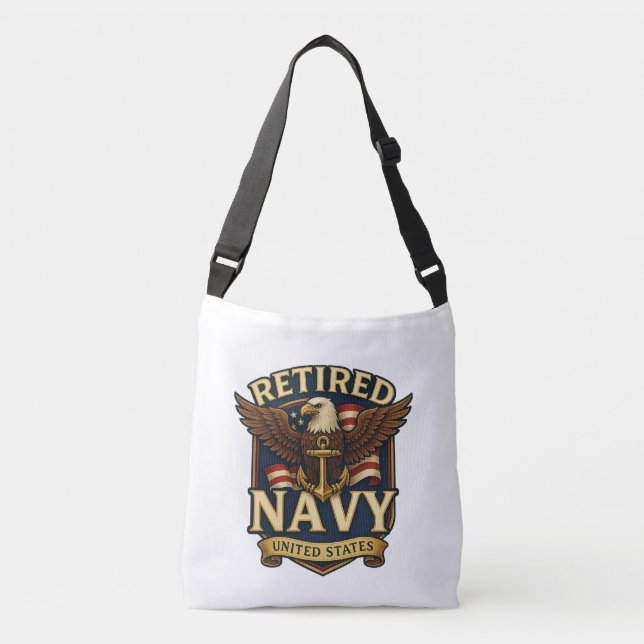 Bolsa Ajustável Navy USN Veteran (Frente)