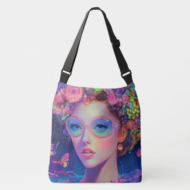 Bolsa Ajustável Neon Garden Goddese (Frente)