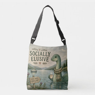 Bolsa Ajustável Nessie Esquiva Socialmente Críptido Aconchegante L