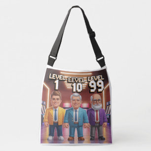 Bolsa Ajustável Nível 1 Nível 10 Nível 99 Pai Gamer Evolução