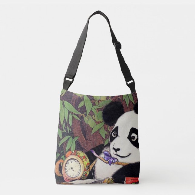 Bolsa Ajustável No Horário Panda- (Frente)