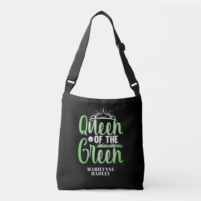 Bolsa Ajustável Nome de Golfer Personalizado (Frente)