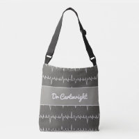 Nome do médico personalizado ECG ECG EKG presente