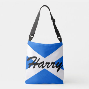 Bolsa Ajustável Nome personalizado Bandeira escocesa bagcbcn