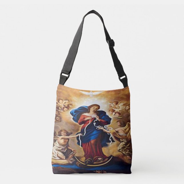 Bolsa Ajustável Nossa Senhora Undoer of Knots (Frente)