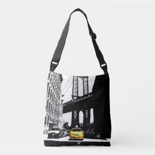 Bolsa Ajustável Nova Iorque Brooklyn Bridge Yellow Taxi USA Nyc
