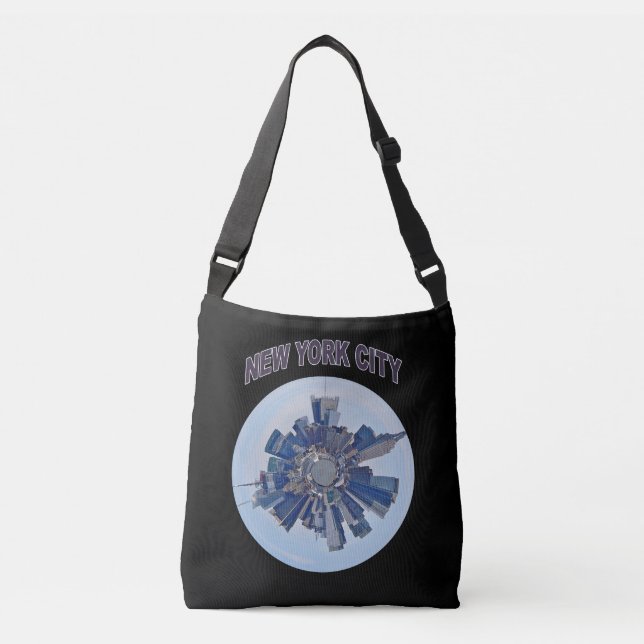 Bolsa Ajustável nova york cidade horizonte de Manhattan (Frente)