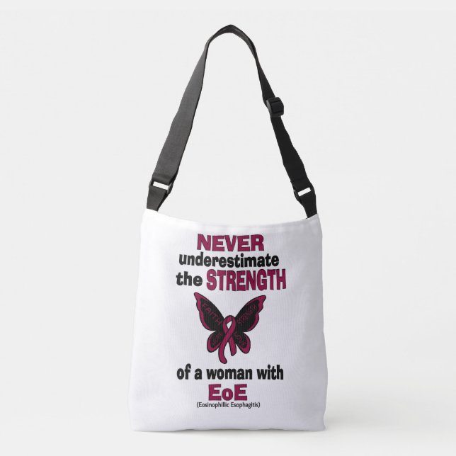 Bolsa Ajustável Nunca Subestimar... Mulher........................ (Frente)