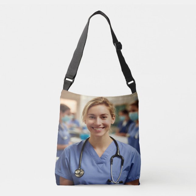 Bolsa Ajustável Nurse Photo Customize Personalize (Frente)