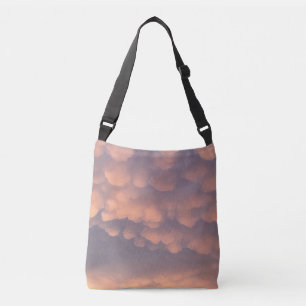 Bolsa Ajustável Nuvens de Bola de Algodão Rosa