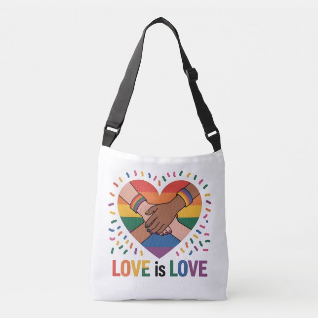 Bolsa Ajustável O amor é amor (Frente)