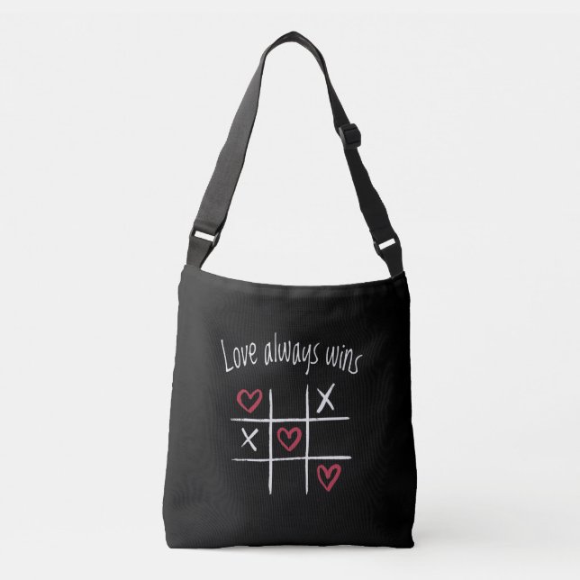 Bolsa Ajustável O amor sempre vence (Frente)