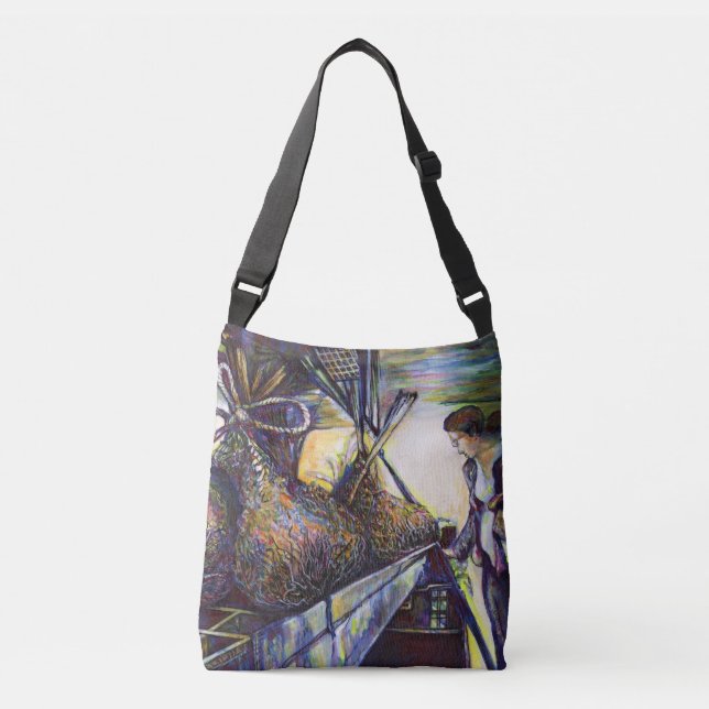 Bolsa Ajustável O destino da vida ferida (Frente)