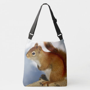 Bolsa Ajustável O esquilo vermelho que colou ao redor