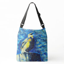 O estilo VanGogh do Pássaro Solitário