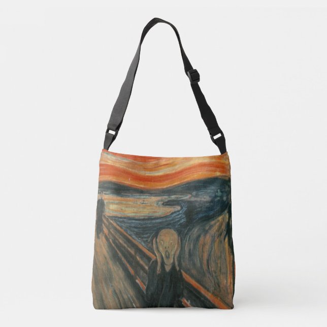 Bolsa Ajustável O Gritar - Edvard Munch (Verso)