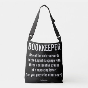 Bolsa Ajustável O "guarda-livros é uma palavra original "