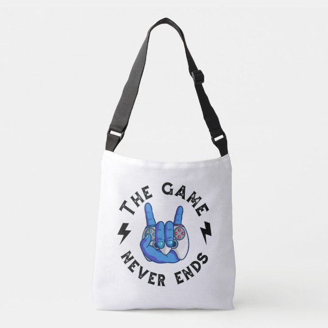 Bolsa Ajustável O Jogo nunca acaba (Frente)