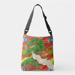 Bolsa Ajustável O padrão Kimono inspirou o tecido japonês