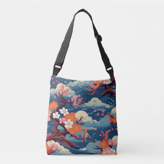 Bolsa Ajustável O padrão Kimono inspirou o tecido japonês
