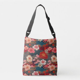 Bolsa Ajustável O padrão Kimono inspirou o tecido japonês