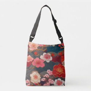 Bolsa Ajustável O padrão Kimono inspirou o tecido japonês