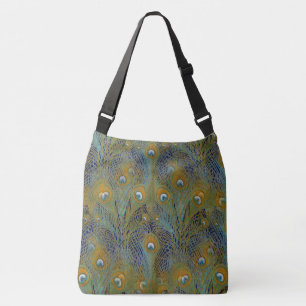 Bolsa Ajustável O pavão empluma-se coordenadas