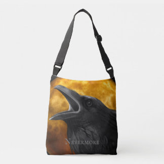 Bolsa Ajustável O Raven Nevermore Crossbody Bag