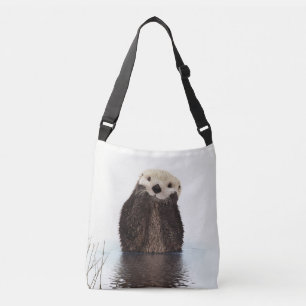 Bolsa Ajustável Óbvia sorridente no lago