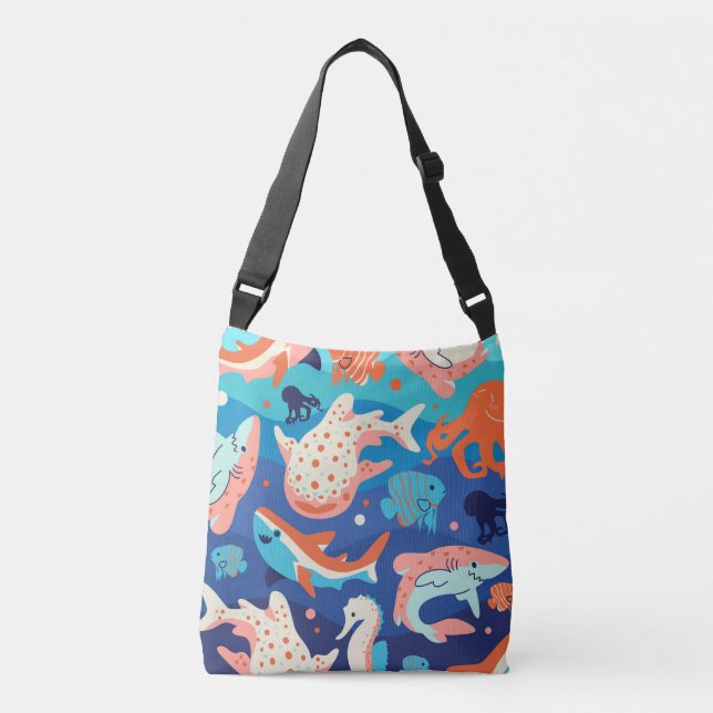 Bolsa Ajustável Ocean Wonders (Frente)