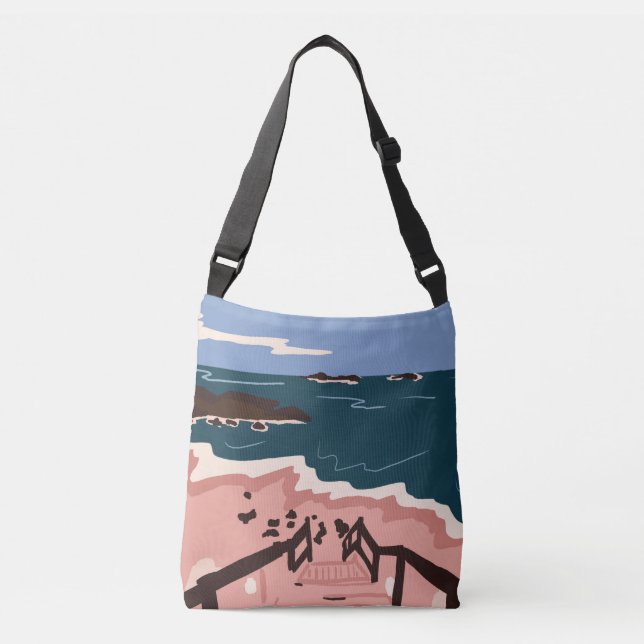 Bolsa Ajustável Oceano Blues (Frente)