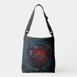 Bolsa Ajustável Oceano Inferno - Brilho Vermelho