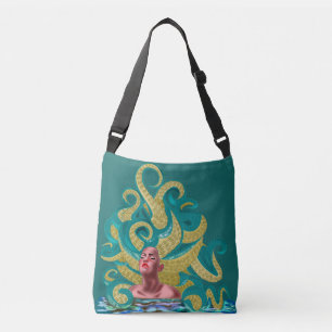 Bolsa Ajustável Octopus Woman Crossbody Bag Fantasy