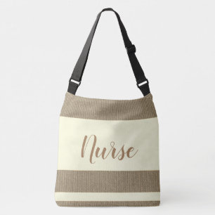 BOLSA AJUSTÁVEL OCUPAÇÃO - ENFERMEIRA OBRIGADA! PRESENTE
