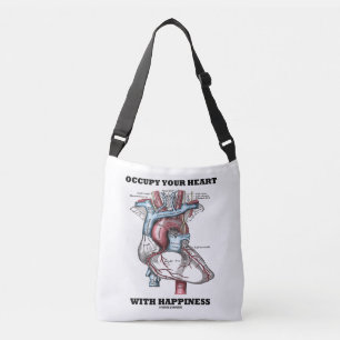 Bolsa Ajustável Ocupe Seu Coração Com Humor De Anatomia Feliz
