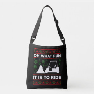 Bolsa Ajustável Oh Que Diversão É Andar De Carrinho De Golfe Natal
