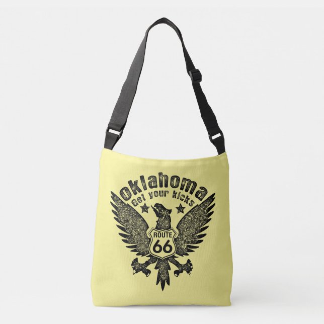 Bolsa Ajustável Oklahoma Get Your Kicks (Frente)