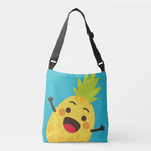 Bolsa Ajustável Olá Amigos! Ilustração do abacaxi