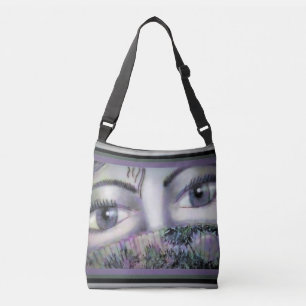 Bolsa Ajustável Olhos atrás do ventilador oriental